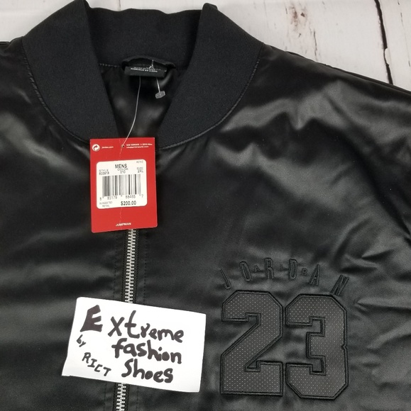 Air Jordan Retro 6 Bomber Jacket Size XXL $200 - Picture 3 of 8